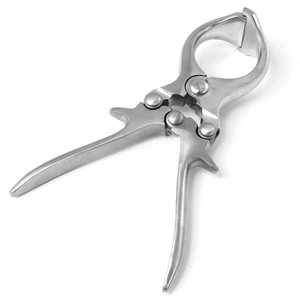 Pinzas Obstétricas Veterinarias, Instrumento Quirúrgico Duradero para Caballos y Cabras - RWS INSTRUMENTS - Product Image 1