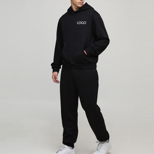 Conjunto de Sudadera con Capucha y Pantalones de Forro Polar para Hombre, 400GSM, Forro Polar Grueso de Primera Calidad, 2026 / Conjunto de Sudadera con Capucha y Pantalones de Forro Polar Cómodo para Hombre, Uso Diario en Invierno - Product Image 1