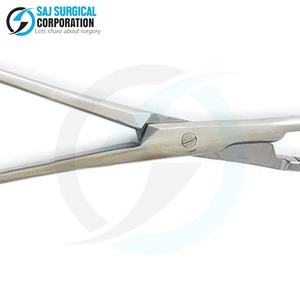 Soporte de aguja quirúrgica Mango ergonómico de acero alemán para control de precisión durante procedimientos largos Cómodo - Product Image 3
