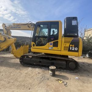 Excavatrice Komatsu PC120-8 d'occasion en provenance du Japon, 5 tonnes, moteur, pompe pour la construction - Product Image 2