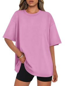 Camisetas pesadas transpirables de último diseño, camisetas de gran tamaño en blanco para mujer, camisetas de algodón 100% de gran tamaño para mujer - Product Image 2