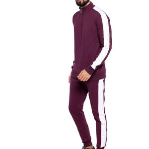 Winter Style Men 2 Piece Sweatsuits Set Tops <b>Jogger</b> Pants Solid Color Hooded Elastic Waist Trousers Tracksuit for Men 2025 - Product Image 2