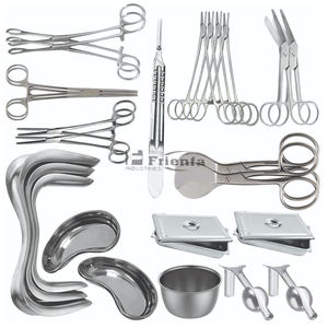 Juego de instrumentos ginecológicos hechos con material de acero inoxidable Venta directa de fábrica Juegos de instrumentos ginecológicos - Product Image 1