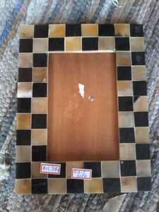 กรอบรูป MDF ลายกระดูกสัตว์ รูปทรงสี่เหลี่ยมผืนผ้า งานแฮนด์เมด ขัดเงา พร้อมขนาดสั่งทำได้ ขายส่ง อุปกรณ์ตกแต่งอัลบั้มรูป - Product Image 4