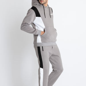 Chándal de Invierno para Hombre, 100% Poliéster, Cierre de Cremallera, Capucha, Estampado, Ecológico - Product Image 4