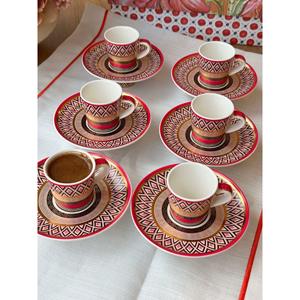 Tazza di caffè turco Dublin 6 persone 12 pezzi - Product Image 3