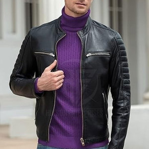 Soft Comfortable High Collar Top with Smooth Finish Long Sleeves for Daily Styling <b>Men</b> <b>Turtle</b> <b>Neck</b> Shirt - Product Image 6