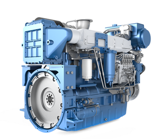 WD12C350-18 350HP เครื่องยนต์ดีเซลทางทะเลพร้อมกระปุกเกียร์ - Product Image 6