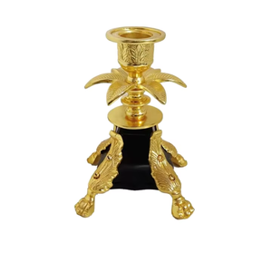 Support de bougie en métal durable, style arbre gaufré, résistant à la chaleur, couleur personnalisable pour la maison, mariage, anniversaire, Noël, Pâques - Product Image 3