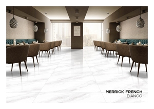 AZULEJOS PORCELANA ESMALTADOS 600X1200MM MERRICK FRENCH BIANCO - Product Image 3
