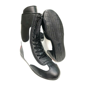 Vente en gros de chaussures de divertissement de lutte légères à dentelle de haute qualité chaussures de divertissement de lutte sportive - Product Image 5