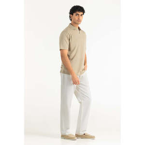 Chemise décontractée pour homme, coupe classique, en maille, col uni, manches courtes, respirante, en élasthanne, boutonnée, brodée, grandes tailles XL-6XL - Product Image 4