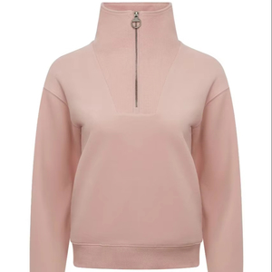 Suéteres de montar elegantes para mujer diseñados con suéteres de mujer ecuestres reforzados de material suave transpirable ajustados a medida - Product Image 1