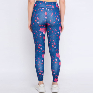 Leggings de yoga pour femmes, sans couture, respirants, antibactériens, résistants aux accrocs, tricotés, taille haute, design push-up - Product Image 4