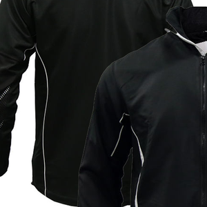 Nuevas chaquetas cortavientos negras de alta calidad para hombre, chaquetas cortavientos impermeables de estilo callejero con cuello levantado de talla grande - Product Image 6