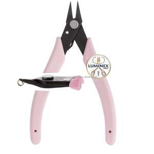 Pince à bec effilé de haute qualité 487 en acier inoxydable avec prise en main sécurisée pour les travaux d'artisanat fins, le bricolage, la fabrication de rouleaux (personnalisable) - Product Image 1