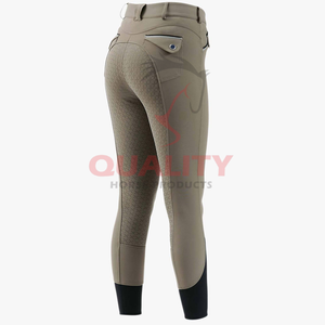 Collants d'entraînement taille haute pour femme Matériau doux pour un confort et une forme physique maximum pour l'équitation Vêtements équestres - Product Image 4