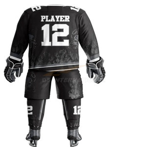 Uniforme de hockey sur glace d'usine vêtements de sport d'équipe professionnelle maillot sublimé sur mesure ensemble d'uniformes d'entraînement - Product Image 2