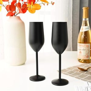 Bicchieri da Champagne Vintage da 200ml, <span class=keywords><strong>Calici</strong></span> in Acciaio Inox per Vino Rosso e Champagne, per Casa, Bar, Feste - Product Image 3