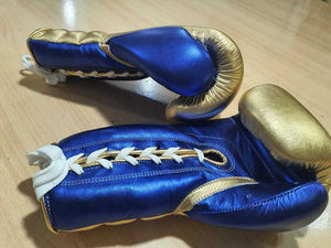 Gants de boxe en cuir PU imperméable confortables, faible MOQ, meilleur service OEM, sangle de poignet réglable, protection UV, antidérapants - Product Image 5