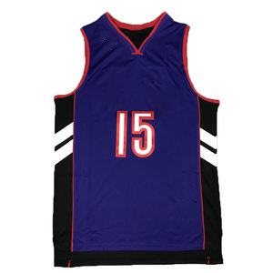 Zones ventilées respirantes uniformes de panneau de maille de maillot de basket-ball sur mesure XS-XXL performance de jeu de nom d'équipe sublimée - Product Image 4