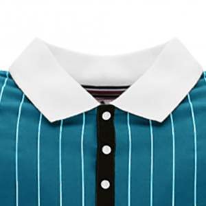Camiseta de Golf para Hombre de Alta Calidad con Logotipo Personalizado Bordado, Tela de Rizo de 140 g/m², Sólida, Antiarrugas, con Cuello, Marca Privada - Product Image 3