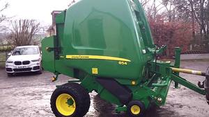 Round <b>Baler</b> Tractor Straw Hay Round <b>Baler</b> With Wheel - Product Image 3