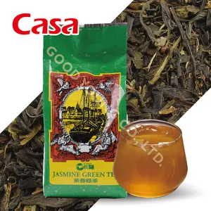 Fournisseur de thé Boba de Taiwan ingrédients thé vert au jasmin feuilles en vrac