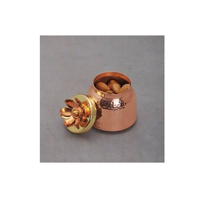 Frutal seco de latón moderno, frutero decorativo para el hogar con soporte de Metal, frutero seco redondo, la mejor pieza de diseño - Product Image 4