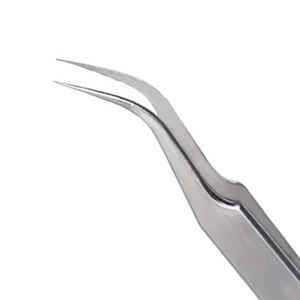 Pinzas de extensión de pestañas de acero inoxidable de nuevo diseño de calidad profesional herramienta de maquillaje pinzas para cejas - Product Image 2