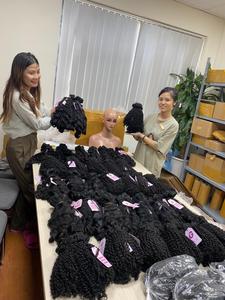 Venta al por mayor natural recto vietnamita Remy virgen extensiones de cabello cutícula alineados proveedores ofrecen suelta profunda Super onda estilos - Product Image 2