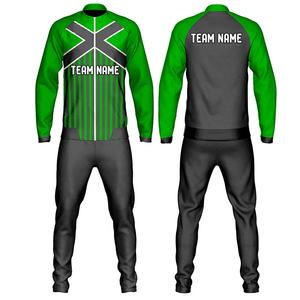 Chándal de 100% algodón y poliéster para hombre de calidad, ropa para correr, diseños de logotipo personalizados y conjuntos elegantes de precio de descuento de Color sólido - Product Image 4