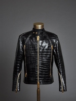 Blouson aviateur en cuir de vachette pour homme, personnalisé, de haute qualité, coupe-vent, imperméable, séchage rapide, tissu en toile 300 grammes