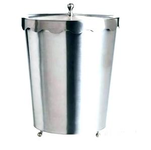 Poubelle ronde en métal dernière conception pour la maison, le bureau et l'école - Product Image 2