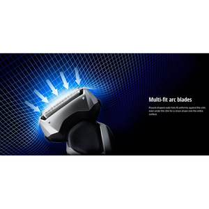 เครื่องโกนหนวดไฟฟ้าแบบ 3 ใบมีดสำหรับผู้ชาย ใช้ได้ทั้งแบบเปียกและแห้ง ชาร์จผ่าน USB พร้อมภาษาเยอรมัน กันน้ำและล้างทำความสะอาดได้-<span class=keywords><strong>ปลั๊ก</strong></span>แบบ UK - Product Image 4