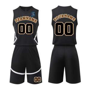 Confortable grande taille sans manches hommes basket-ball uniforme Sports de plein air porter adulte basket-ball uniforme - Product Image 2