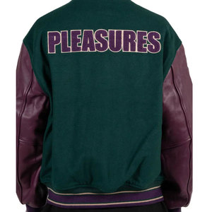 <b>Long</b> Sleeves Lettermen <b>Jacket</b> Light Weight Lettermen <b>Jacket</b> Wool / Leather Sleeves Lettermen <b>Jacket</b> - Product Image 6