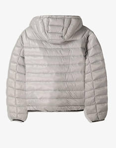 แจ็กเก็ตขนเป็ดมีฮู้ดของผู้ชาย, แจ็กเก็ตกันน้ำออกแบบบุนวมสำหรับผู้ชายน้ำหนักเบาและอบอุ่นเหมาะสำหรับสวมใส่กลางแจ้ง - Product Image 6