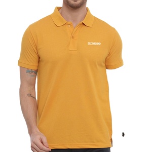 เสื้อยืดโปโลผู้ชายผ้าคอตตอนสวมใส่สบายมีลายสีพื้นทำจากผ้าฝ้าย100% สั่งติดโลโก้ได้ตามต้องการ - Product Image 1