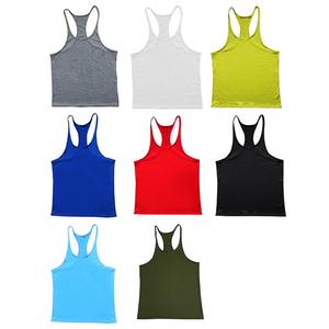 Débardeur d'été 100% coton pour hommes T-shirt décontracté de haute qualité Gym Fitness avec décoration à séchage rapide et impression - Product Image 6