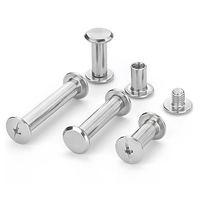 Vis de fixation creuse mâle-femelle en acier inoxydable M3 de qualité supérieure, 8 mm, 10 mm, Grade 4.8, rivet de fixation, vis Chicago