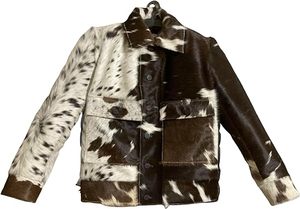 Dernière conception de veste en cuir de vachette naturelle à la mode pour hommes vestes en fourrure respirante pour hommes - Product Image 5