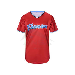 Camisetas de Béisbol Personalizadas, Sublimadas e Impresas, Estilos Lisos y en Blanco, Camisetas de Béisbol al por Mayor a Precios Bajos para Equipos y Clubes - Product Image 1