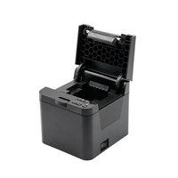 Impresora Térmica de Recibos USB de Escritorio Recargable de 58 mm Sin Cortador