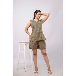 ชุดนอนผู้หญิงแบบทอติดกระดุมพร้อมโลโก้สั่งทำ (SHKY1040) - Product Image 3