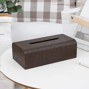 Caja de soporte de pañuelos de palisandro sólido con acabado brillante pulido caja de pañuelos de madera decorativa de lujo para hoteles y restaurantes - Product Image 6