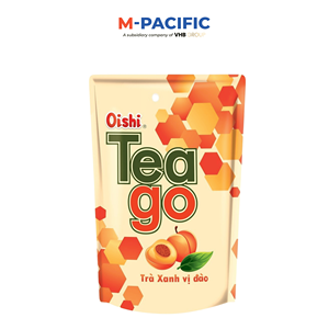 Oishii EAGO 350ml Té verde Premium con sabor a melocotón Bebida de uso diario de Vietnam - Product Image 2