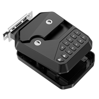 Cerradura de Puerta para RV, Totalmente Metálica, con Entrada sin Llave a través de la Aplicación TuYa, Kit de Reemplazo, Impermeable IP65, con Huella Dactilar, Contraseña y Control Remoto
