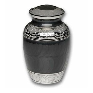 Urne funéraire en métal de style européen ASWAN INTERNATIONAL modèle U-2034, prête à être expédiée, pour cendres humaines et animales de compagnie - Product Image 3