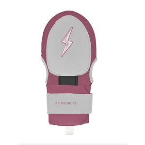 Gant de baseball en cuir premium avec protection de la paume, rose poudré, pour jeunes et adultes - Product Image 1